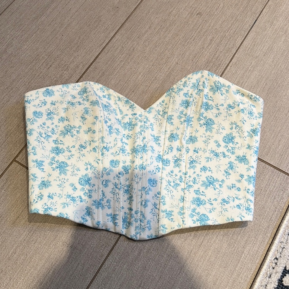 Zara corset top